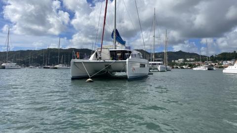 Robertson & Cain Leopard 40 : Mouillage du Marin en Martinique